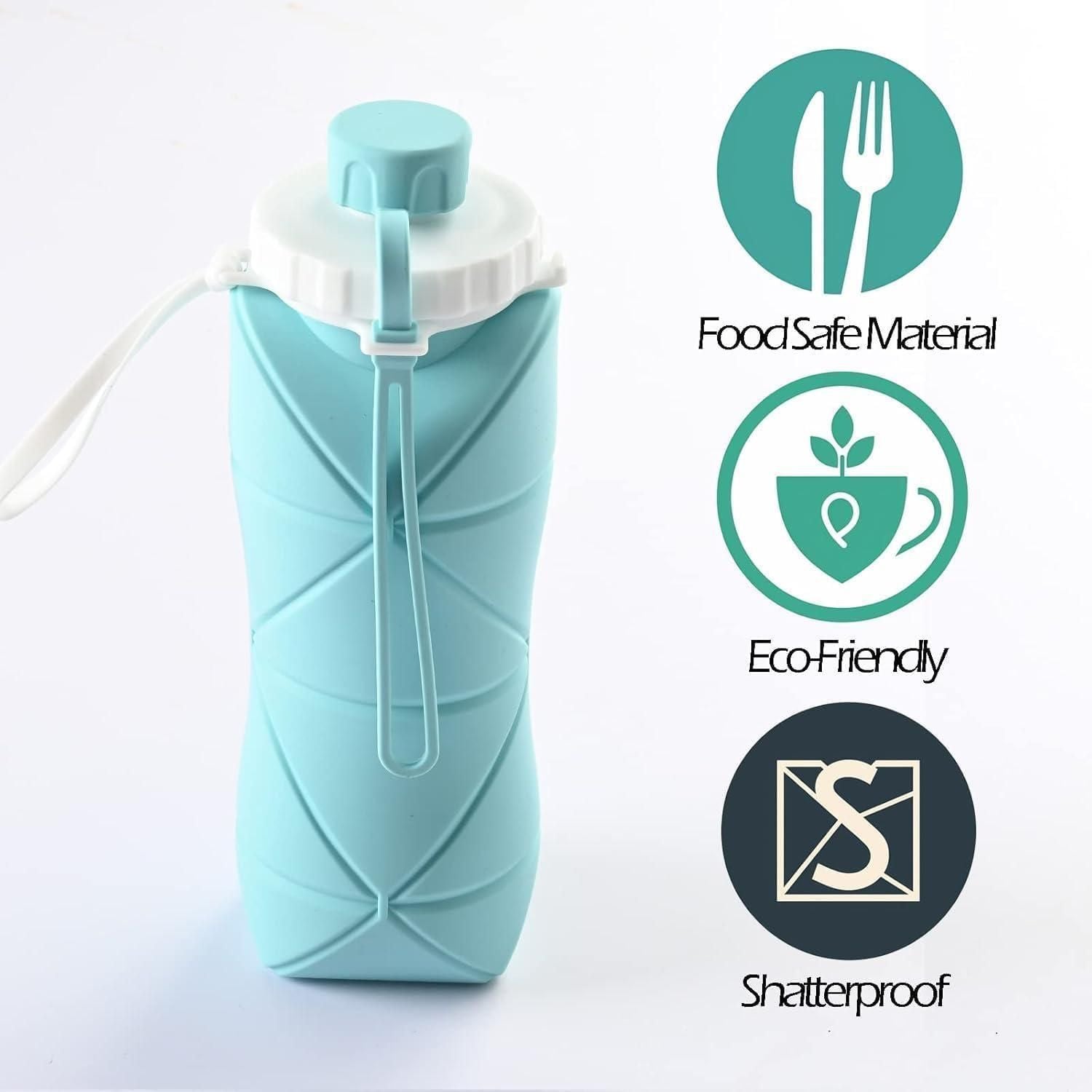 Folding Silicone Water Bottle